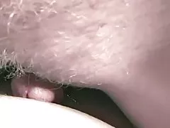 Tease coño peludo Rubio