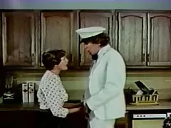 Entrega de lechero vintage