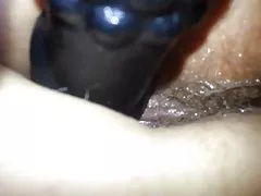Upskirt de esposa con Consolador
