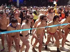 Nudista correr parte de voyeur 1