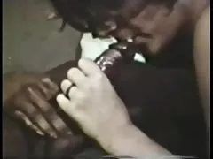 Diversión interracial vintage
