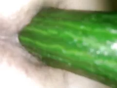 Diversión de pepino con mi gf
