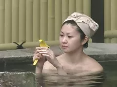 Arbusto natural del spa de la primavera de Japón.