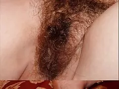 Coño peludo de mi esposa madura!