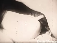 Años 1940 porno antiguo - blondie es follada